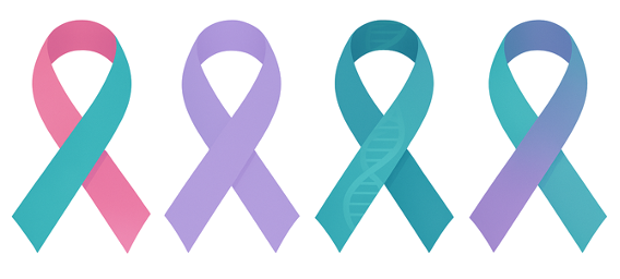 Lazos de sensibilización sobre cáncer hereditario